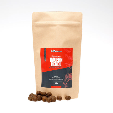 Getreidefreies Hundefutter in der Sorte Huhn