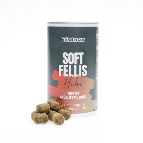 Soft Fellis Huhn + Topping Grünlippmuschel