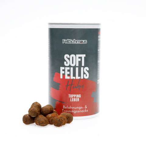 Soft Fellis Huhn + Topping Leber