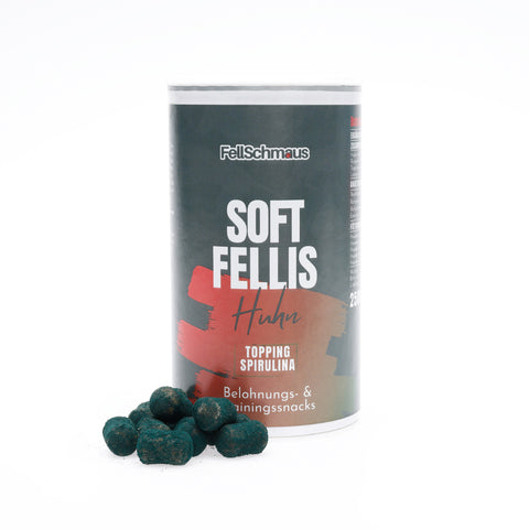 Soft Fellis Huhn + Topping Spirulina
