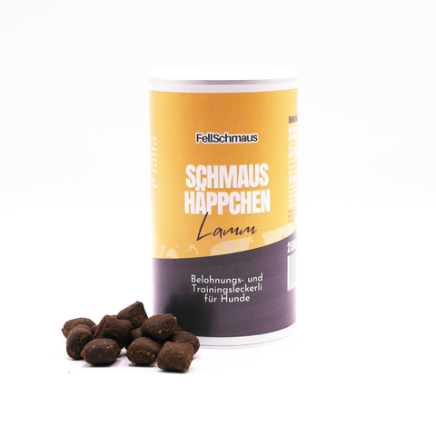 Natürlich, softer Hundesnack in der Sorte Lamm